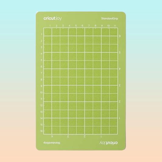 TAPETE CORTE 6.5 X 4.5 PARA CRICUT JOY STANDAR GRIP VERDE VERDE CLARO | CUTTING MAT 6.5 X 4.5 FOR CRICUT JOY STANDARD GRIP GREEN LIGHT GREEN
