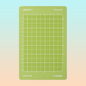 TAPETE CORTE 6.5 X 4.5 PARA CRICUT JOY STANDAR GRIP VERDE VERDE CLARO | CUTTING MAT 6.5 X 4.5 FOR CRICUT JOY STANDARD GRIP GREEN LIGHT GREEN
