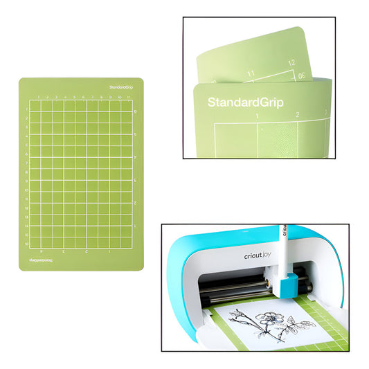 TAPETE CORTE 6.5 X 4.5 PARA CRICUT JOY STANDAR GRIP VERDE VERDE CLARO | CUTTING MAT 6.5 X 4.5 FOR CRICUT JOY STANDARD GRIP GREEN LIGHT GREEN
