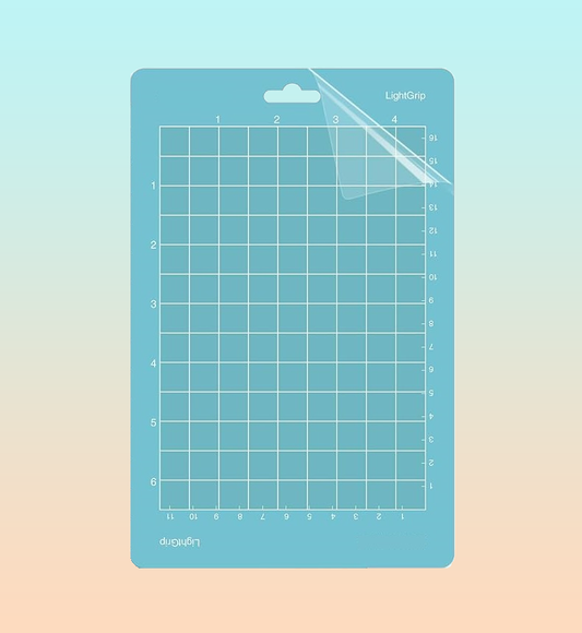 TAPETE CORTE 6.5 X 4.5 PULGADAS PARA CRICUT JOY LIGHT GRIP AGUA | CUTTING MAT 6.5 X 4.5 INCHES FOR CRICUT JOY LIGHT GRIP AQUA
