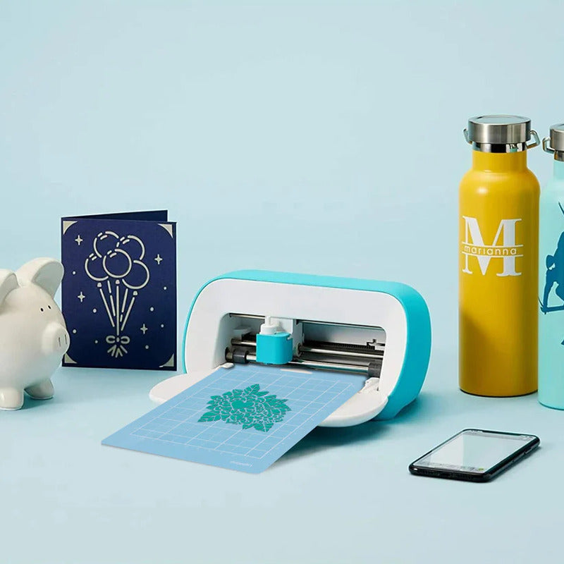 TAPETE CORTE 6.5 X 4.5 PULGADAS PARA CRICUT JOY LIGHT GRIP AGUA | CUTTING MAT 6.5 X 4.5 INCHES FOR CRICUT JOY LIGHT GRIP AQUA
