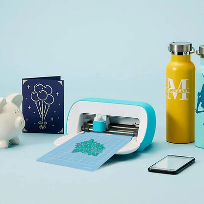 TAPETE CORTE 6.5 X 4.5 PULGADAS PARA CRICUT JOY LIGHT GRIP AGUA | CUTTING MAT 6.5 X 4.5 INCHES FOR CRICUT JOY LIGHT GRIP AQUA
