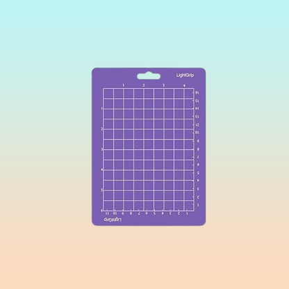 TAPETE CORTE 6.5 X 4.5 PULGADAS PARA CRICUT JOY STRONG GRIP VIOLETA | CUTTING MAT 6.5 X 4.5 INCHES FOR CRICUT JOY STRONG GRIP PURPLE
