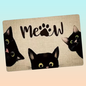 TAPETE ENTRADA CASA BAÑO COCINA ALCOBA ADORNO MASCOTA GATOS 60 CM 40 CM ANIMAL PRINT AMARILLO | HOME ENTRANCE MAT BATHROOM KITCHEN BEDROOM PET CATS DECOR 60 CM 40 CM ANIMAL PRINT YELLOW
