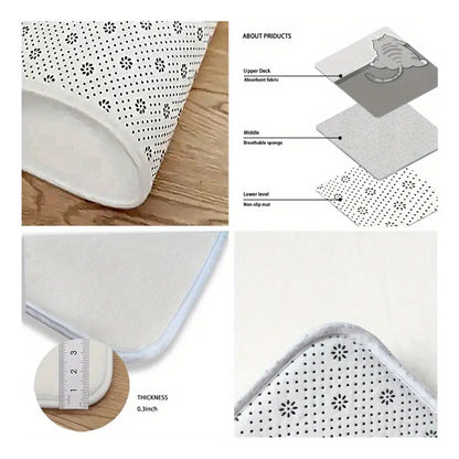 TAPETE HOGAR COCINA ENTRADA CASA ALCOBA GATO GRIS 40X60 60 CM 40 CM GATO GRIS GRIS | HOME MAT KITCHEN ENTRANCE HOUSE BEDROOM GRAY CAT 40X60 60 CM 40 CM GRAY CAT GRAY
