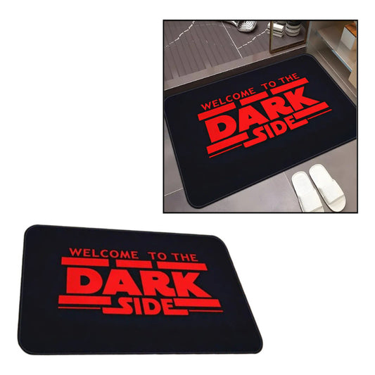 TAPETE HOGAR COCINA ENTRADA CASA DISEÑO DARK SIDE ROJO 40X60 60 CM 40 CM STAR WARS NEGRO/ROJO | HOME KITCHEN ENTRANCE DOORMAT DARK SIDE DESIGN RED 40X60 60 CM 40 CM STAR WARS BLACK/RED
