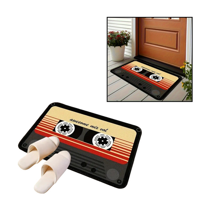 TAPETE HOGAR COCINA ENTRADA HOGAR CASSETTE AWESOME MIX 40x60 | HOME MAT FOR KITCHEN OR ENTRYWAY – CASSETTE “AWESOME MIX” 40×60