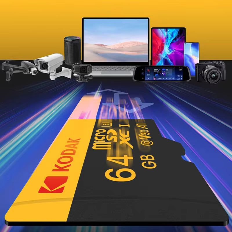 TARJETA MICRO SD 64GB KODAK XC I3 C10 V30 A1 CÁMARA CELULAR | 64GB MICRO SD CARD KODAK XC I3 C10 V30 A1 CAMERA MOBILE PHONE
