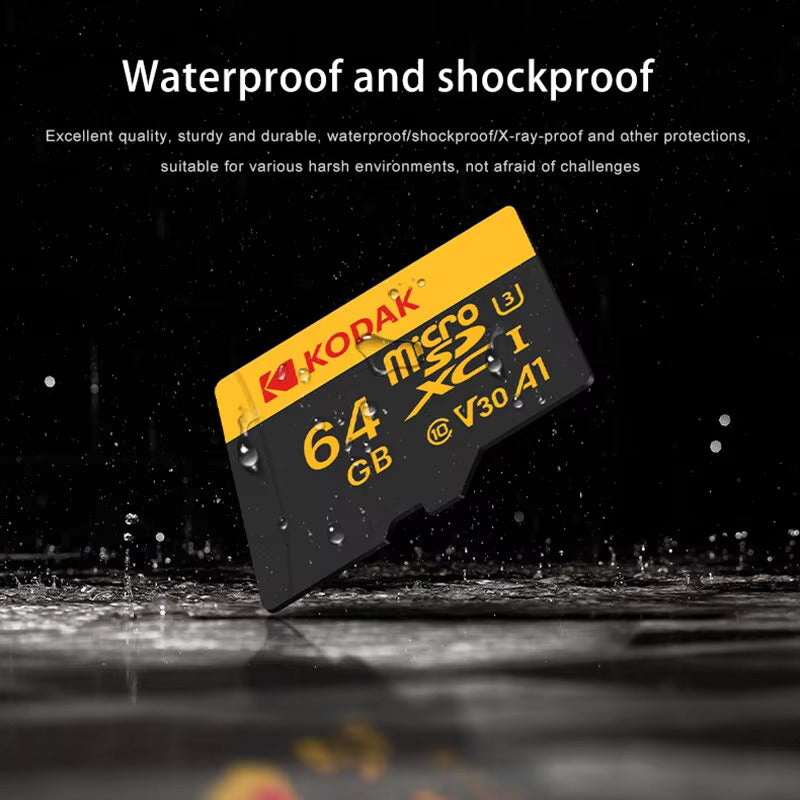 TARJETA MICRO SD 64GB KODAK XC I3 C10 V30 A1 CÁMARA CELULAR | 64GB MICRO SD CARD KODAK XC I3 C10 V30 A1 CAMERA MOBILE PHONE

