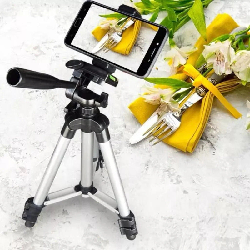 TRIPODE CAMARA PROFESIONAL DSLR CELULAR FOTOGRAFIA VIDEO 3110 | PROFESSIONAL CAMERA TRIPOD FOR DSLR & MOBILE PHONES – PHOTO & VIDEO 3110