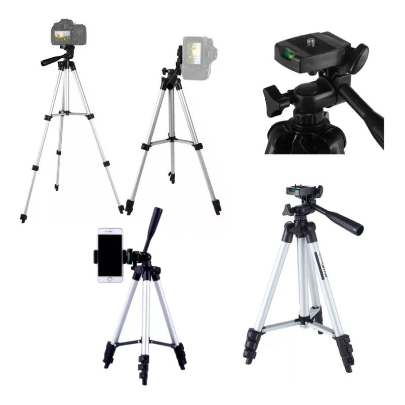 TRIPODE CAMARA PROFESIONAL DSLR CELULAR FOTOGRAFIA VIDEO 3110 | PROFESSIONAL CAMERA TRIPOD FOR DSLR & MOBILE PHONES – PHOTO & VIDEO 3110