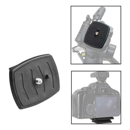 TRIPODE PLACA LIBERACIÓN RÁPIDA ZAPATA 44.6 X 44.6MMS NEGRO | TRIPOD QUICK RELEASE PLATE SHOE 44.6 X 44.6MMS BLACK

