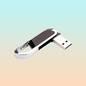MEMORIA FLASH USB METAL 64GB CLIP ARNES LLAVERO NEGRO NEGRO MINI METAL