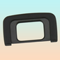 OCULAR VISOR DK-25 NIKON D5300 D5200 D5100 D5000 D3200 D3100