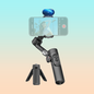 GIMBAL AOCHUAN SMART XE SEGUIMIENTO AI 3 EJES CELULAR NEGRO