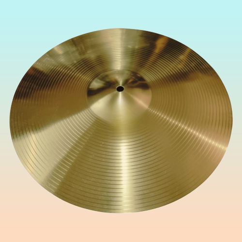 PLATILLO CRASH 16 PULGADAS BATERÍA ACÚSTICA PERCUSIÓN DORADO OSCURO