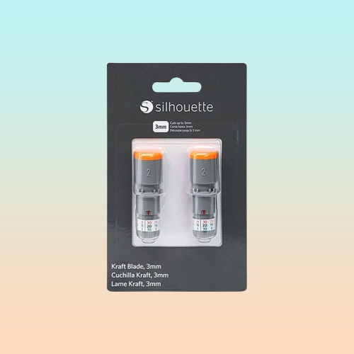 2X CUCHILLA KRAFT 3MM SILHOUETTE CAMEO 4 | PRO | PLUS | 5 45°