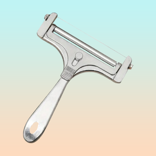 CORTADOR AJUSTABLE QUESO PROFESIONAL CULINARIA COCINA PLATEADO