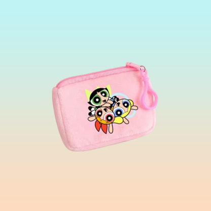 CARTUCHERA COSMETIQUERA CHICAS SUPERPODEROSAS MAQUILLAJE ROSA CHICAS SUPERPODEROSAS