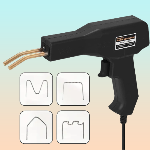 PISTOLA MÁQUINA SOLDAR PLÁSTICO SOLDADOR NEGRO RESTAURACIÓN NEGRO 110V